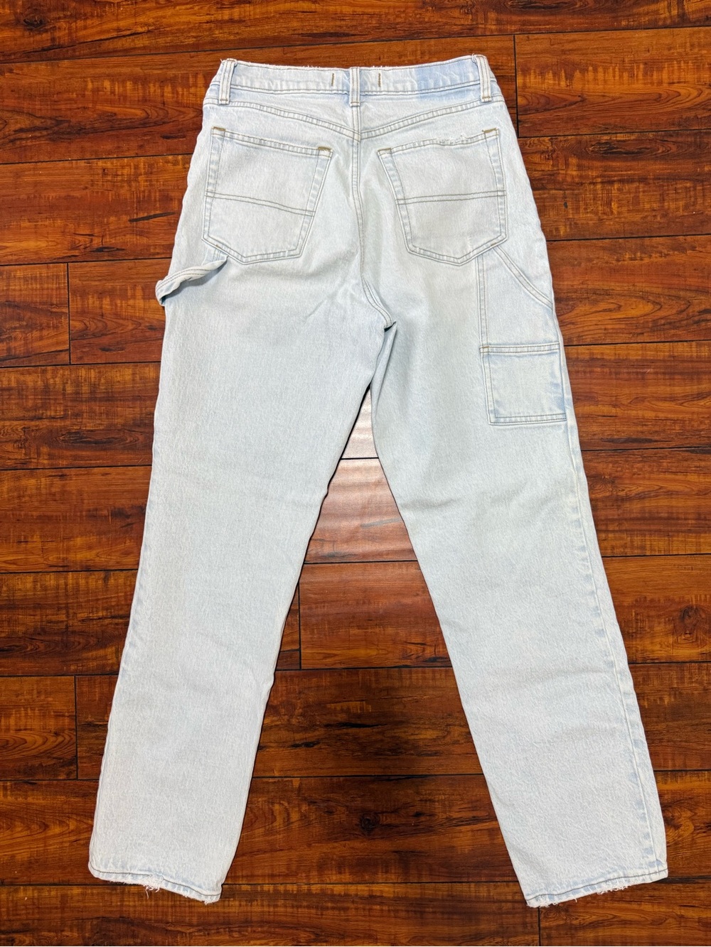 Abercrombie & Fitch The 90s Straight Ultra High Rise Carpenter Jeans 30/10L